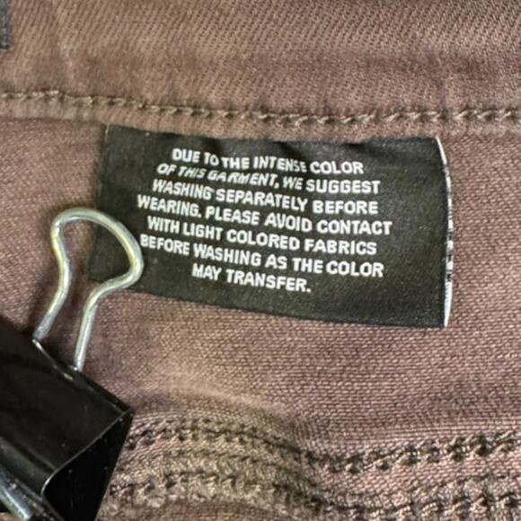 Buffalo‎ -Brown Casual Pants Straight Leg Relaxed Fit Everyday Trousers - Picture 6 of 9